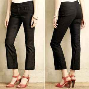 Anthro. Cartonnier Charlie Crop Flare Pants